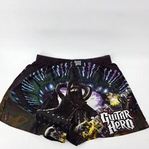 Guitar Hero Lou the Devil All Over Print Boxer Shorts Mens Large 36-38 Cotton